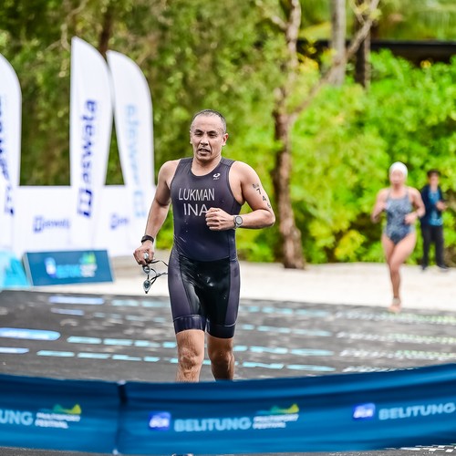 Race photo from Belitung Multisport Festival