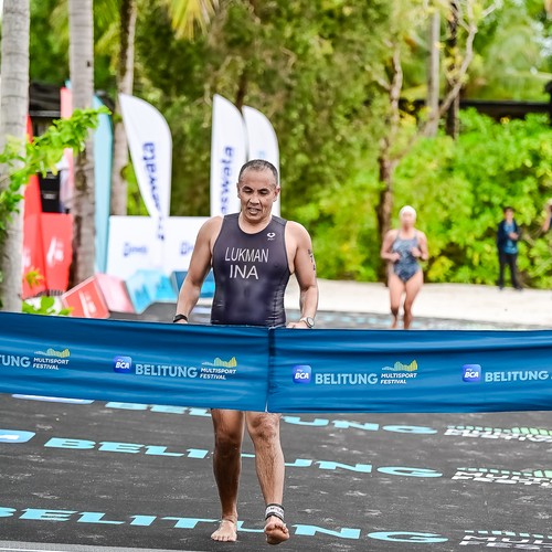 Race photo from Belitung Multisport Festival