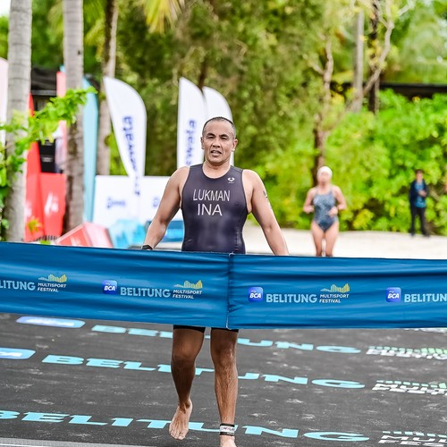Race photo from Belitung Multisport Festival