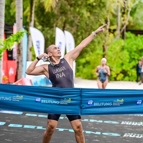 Race photo from Belitung Multisport Festival