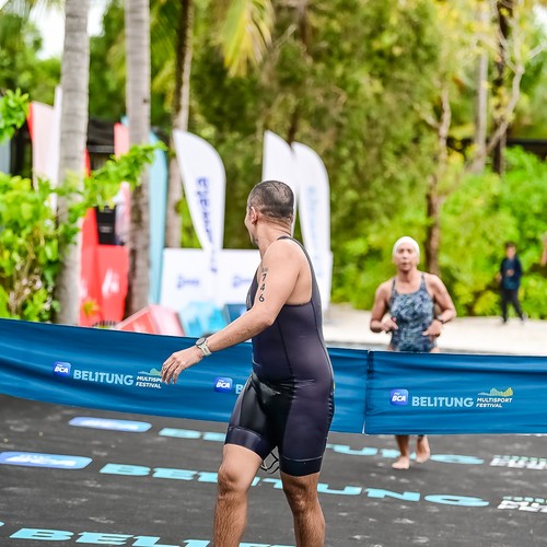 Race photo from Belitung Multisport Festival