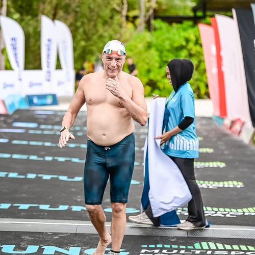 Race photo from Belitung Multisport Festival