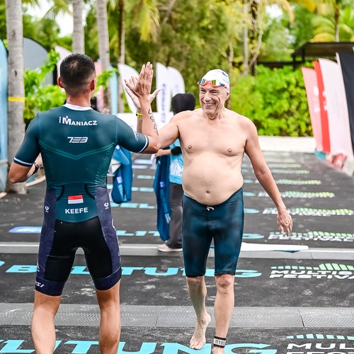 Race photo from Belitung Multisport Festival