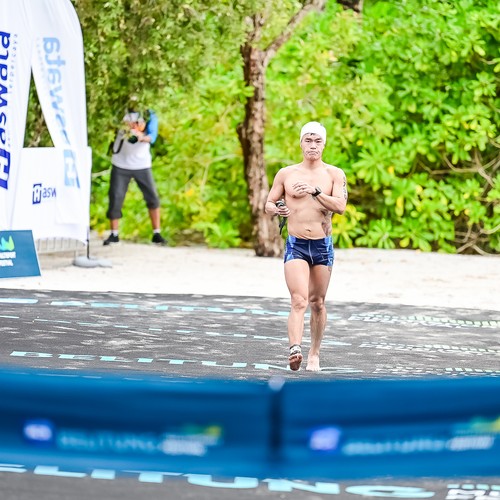 Race photo from Belitung Multisport Festival