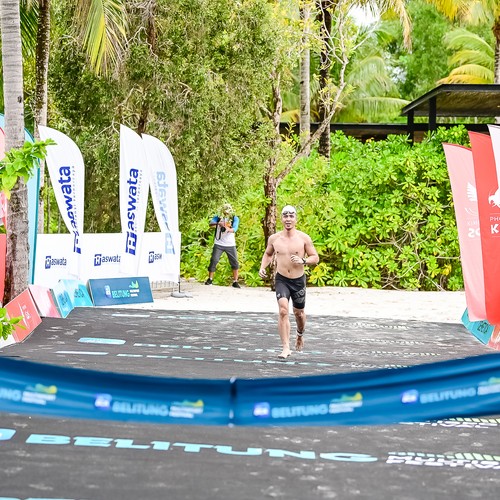 Race photo from Belitung Multisport Festival