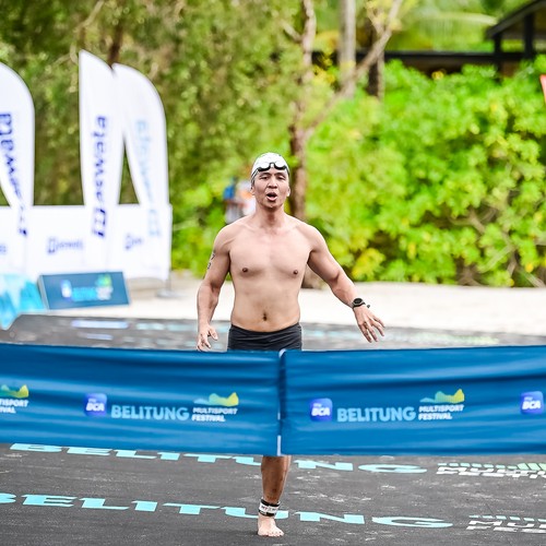 Race photo from Belitung Multisport Festival