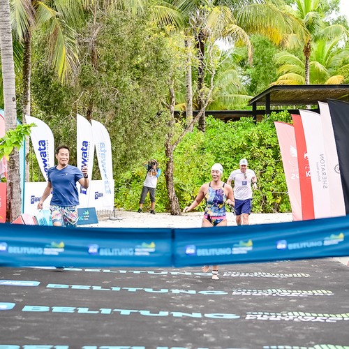 Race photo from Belitung Multisport Festival