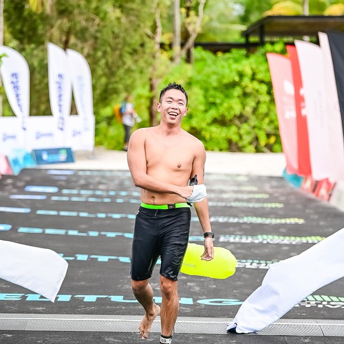 Race photo from Belitung Multisport Festival
