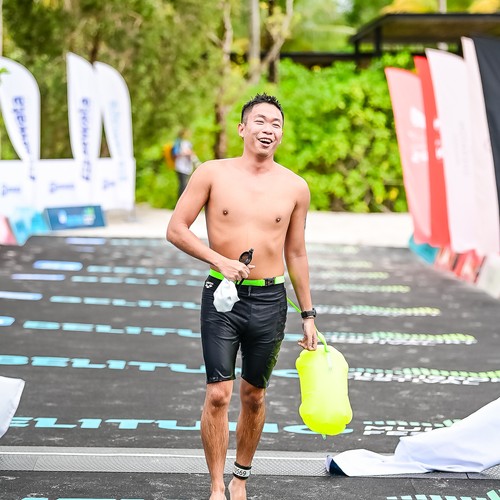 Race photo from Belitung Multisport Festival