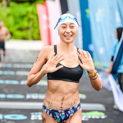Race photo from Belitung Multisport Festival