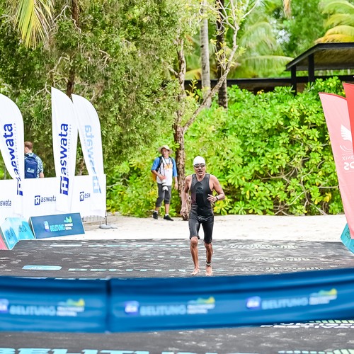 Race photo from Belitung Multisport Festival
