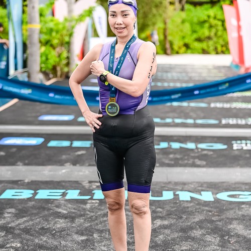 Race photo from Belitung Multisport Festival