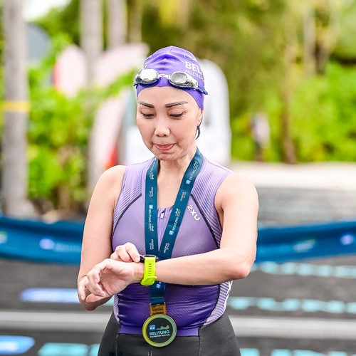 Race photo from Belitung Multisport Festival
