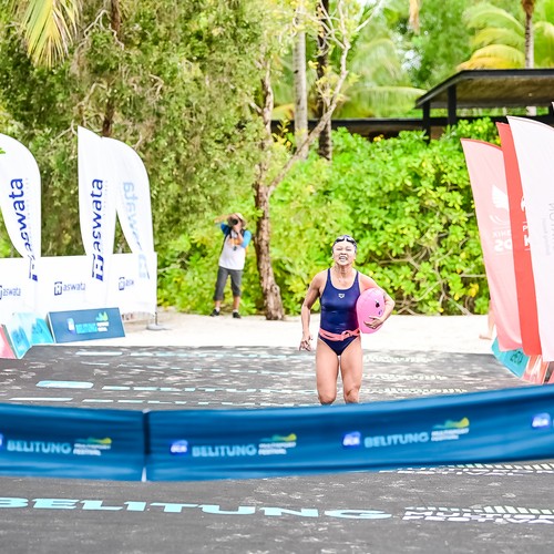 Race photo from Belitung Multisport Festival