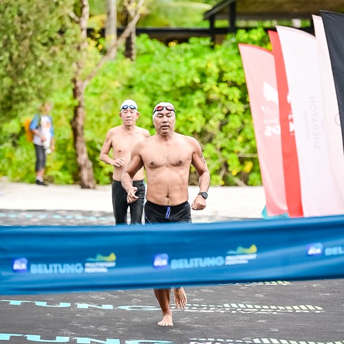 Race photo from Belitung Multisport Festival