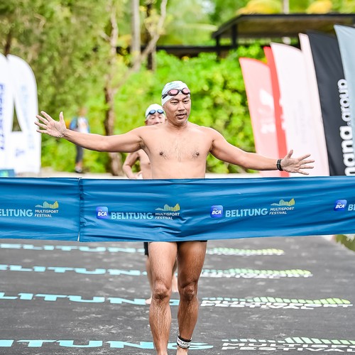 Race photo from Belitung Multisport Festival