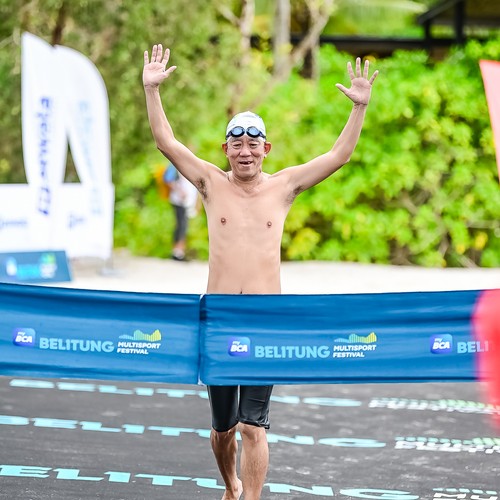 Race photo from Belitung Multisport Festival
