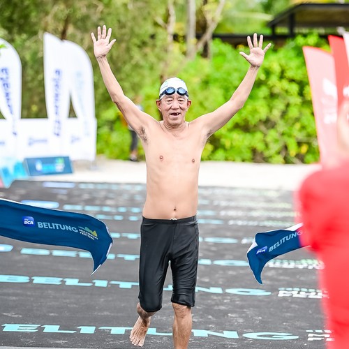 Race photo from Belitung Multisport Festival