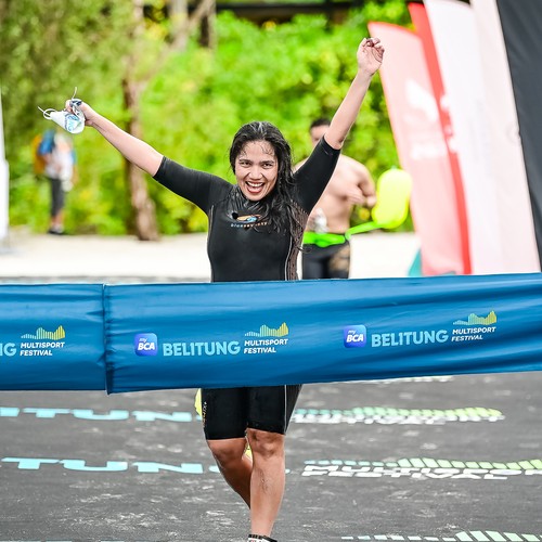 Race photo from Belitung Multisport Festival
