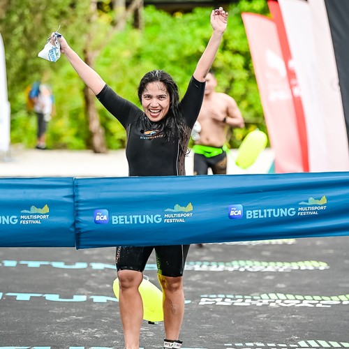 Race photo from Belitung Multisport Festival