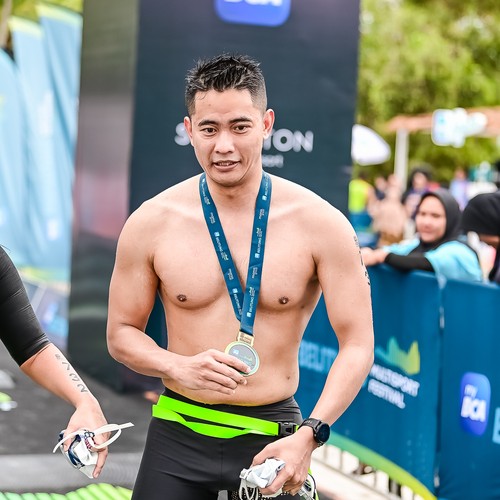 Race photo from Belitung Multisport Festival