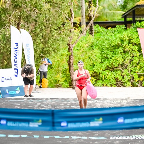 Race photo from Belitung Multisport Festival