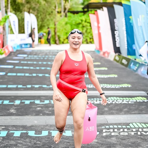Race photo from Belitung Multisport Festival