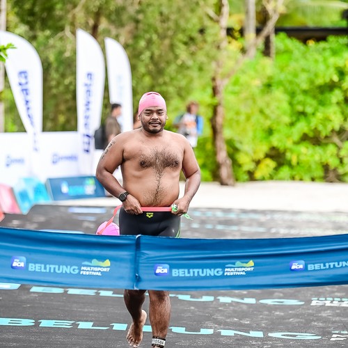 Race photo from Belitung Multisport Festival