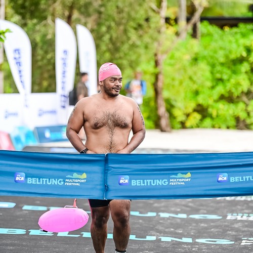 Race photo from Belitung Multisport Festival
