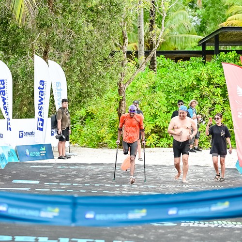Race photo from Belitung Multisport Festival