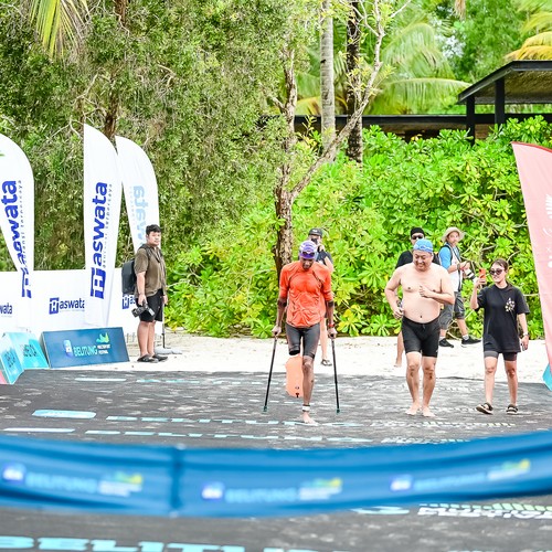 Race photo from Belitung Multisport Festival