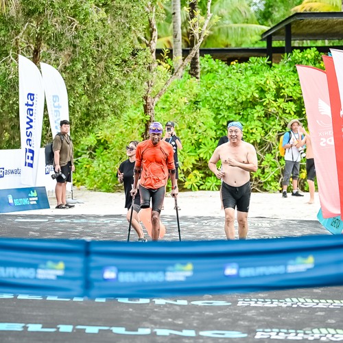 Race photo from Belitung Multisport Festival
