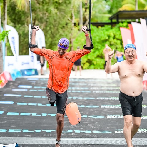 Race photo from Belitung Multisport Festival