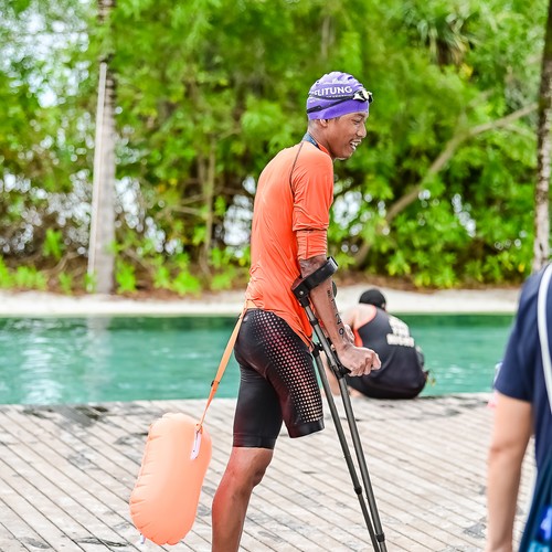 Race photo from Belitung Multisport Festival