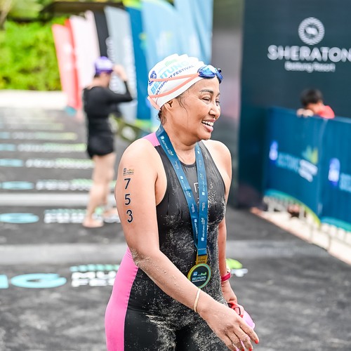 Race photo from Belitung Multisport Festival