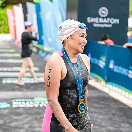 Race photo from Belitung Multisport Festival