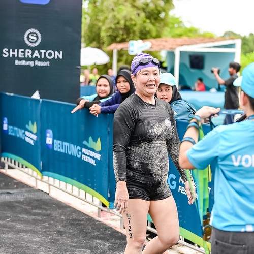 Race photo from Belitung Multisport Festival