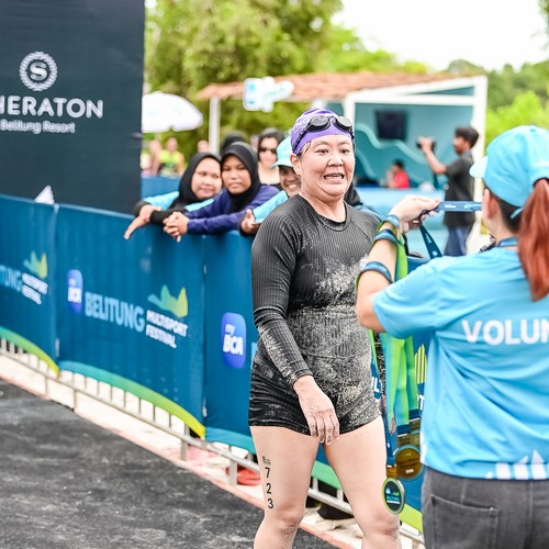 Race photo from Belitung Multisport Festival