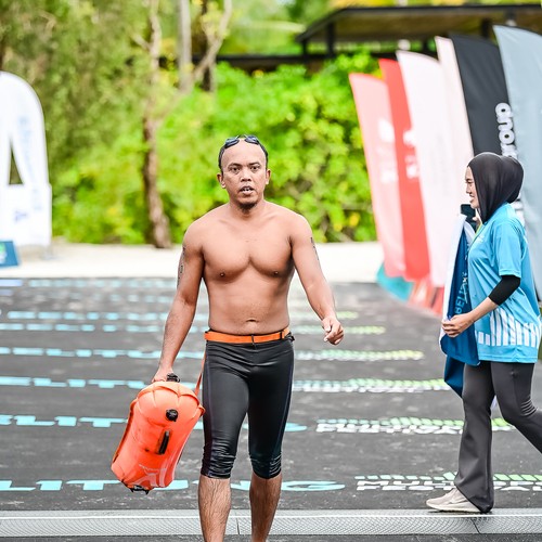 Race photo from Belitung Multisport Festival