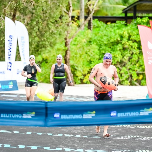 Race photo from Belitung Multisport Festival