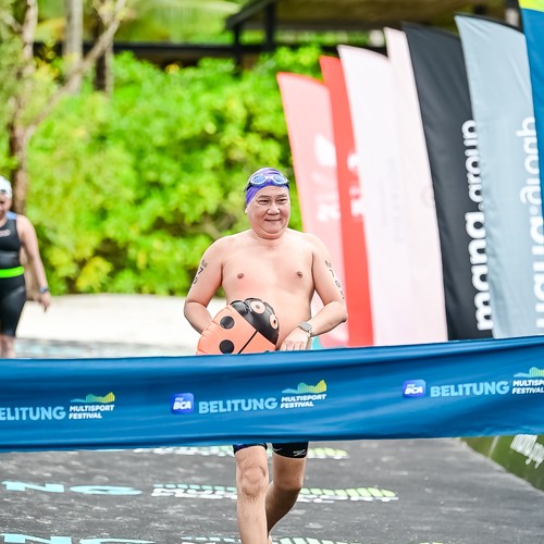 Race photo from Belitung Multisport Festival