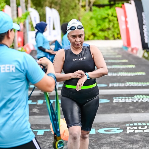 Race photo from Belitung Multisport Festival