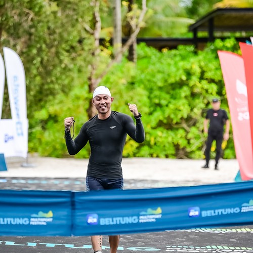 Race photo from Belitung Multisport Festival