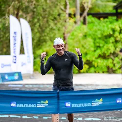 Race photo from Belitung Multisport Festival