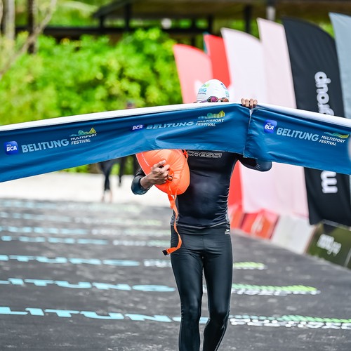 Race photo from Belitung Multisport Festival