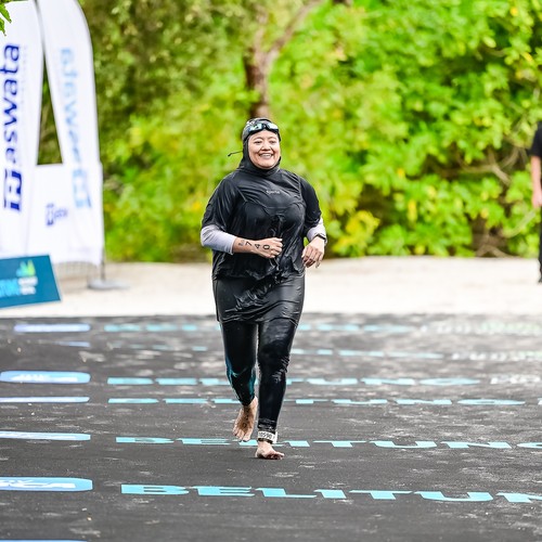 Race photo from Belitung Multisport Festival