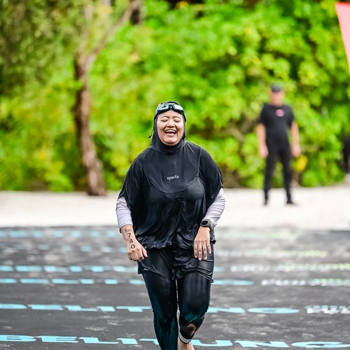 Race photo from Belitung Multisport Festival