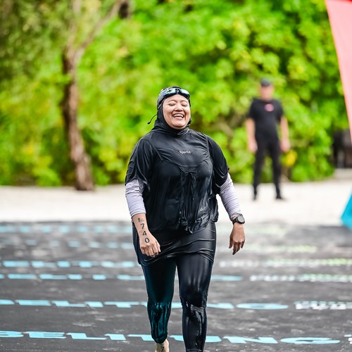 Race photo from Belitung Multisport Festival
