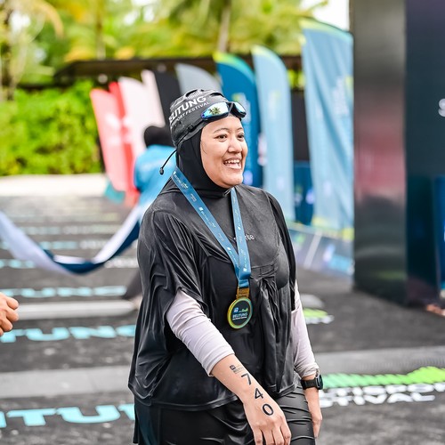 Race photo from Belitung Multisport Festival