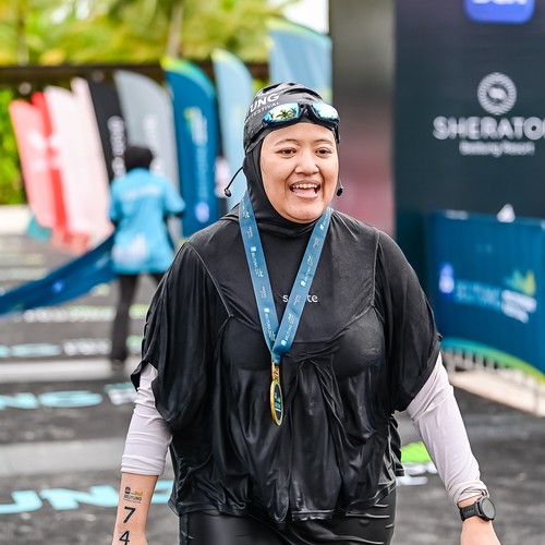 Race photo from Belitung Multisport Festival